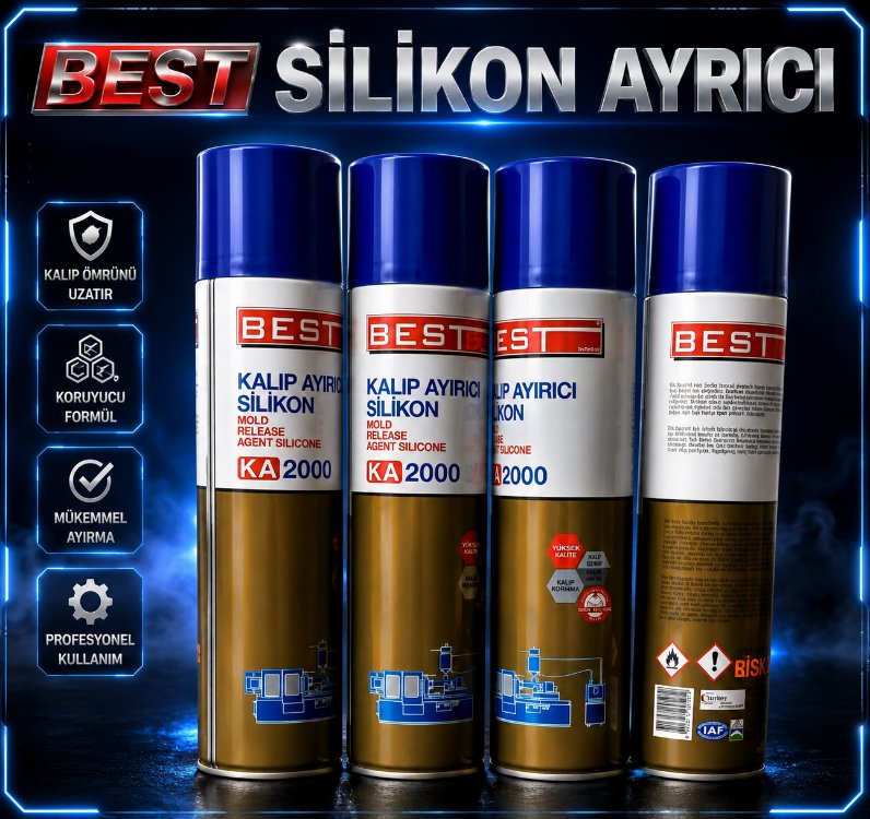 Kalıp Ayırıcı 4 adet BEST 2000