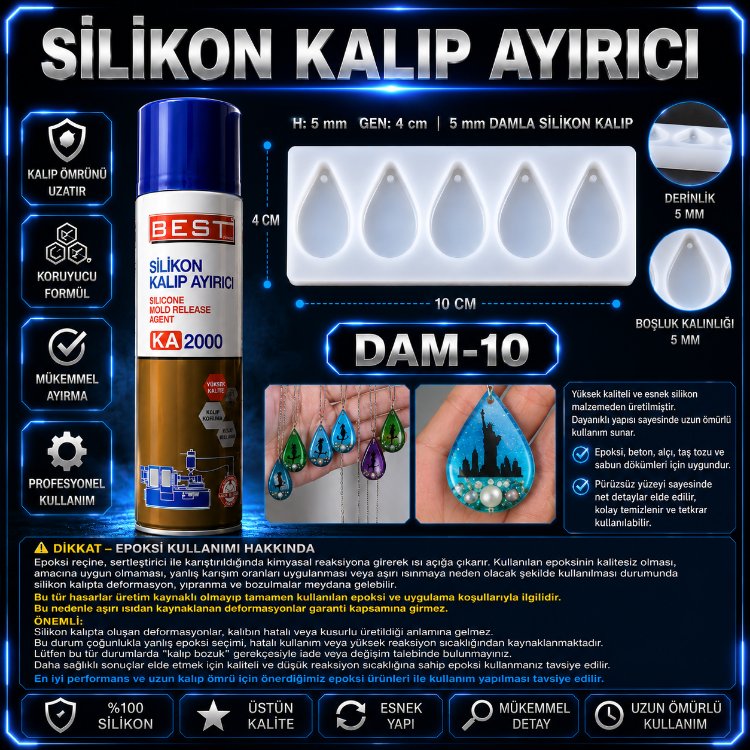 Silikon Kalıp Ayırıcı