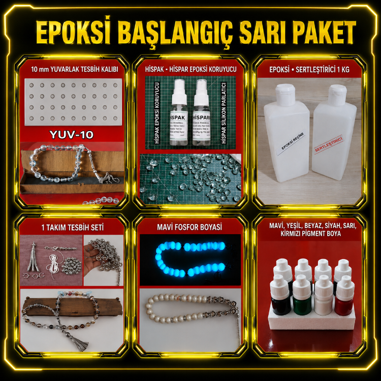 Başlangıç seti sarı paket