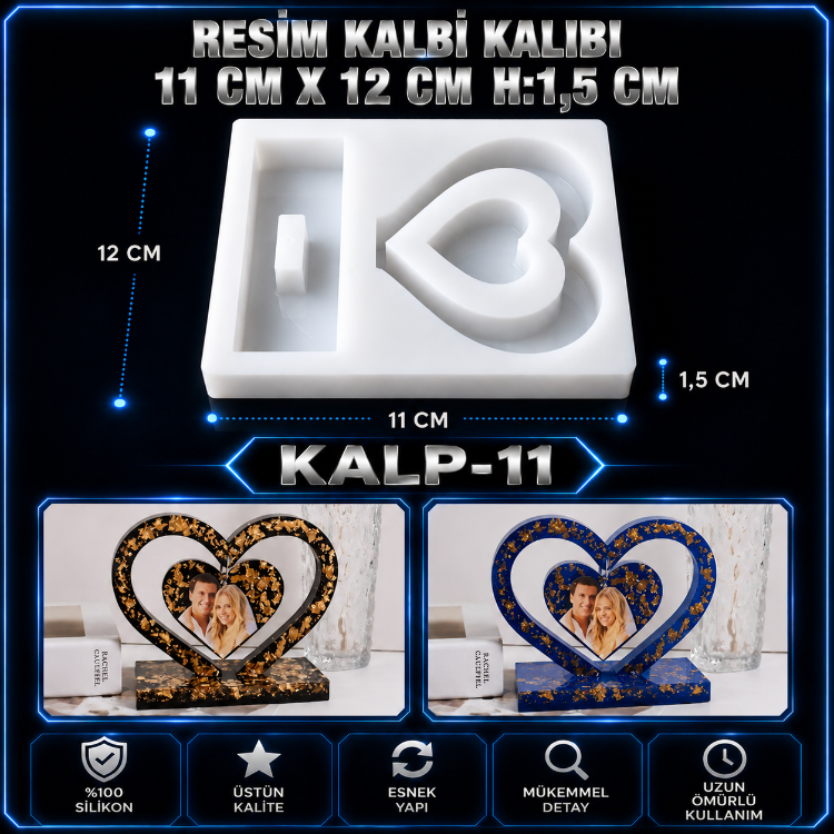 Resim Kalpli Mini Kalıp