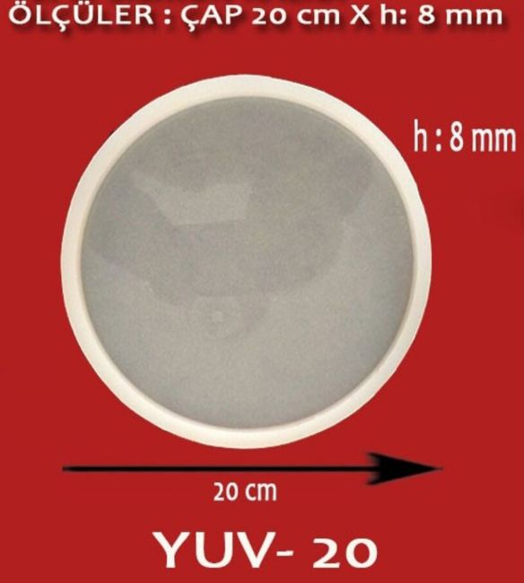 YUV-20 YUVARLAK TEPSİ SİLOKON KALIBI 