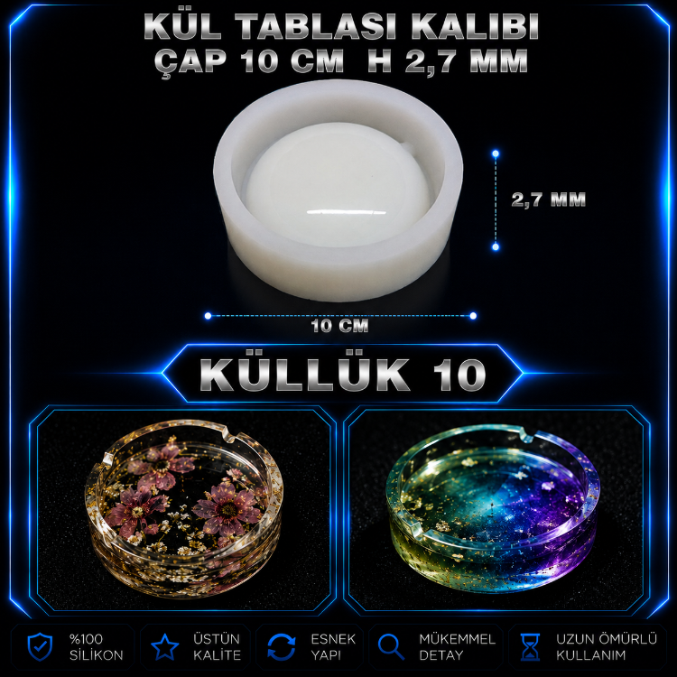 Yuvarlak kül tablası