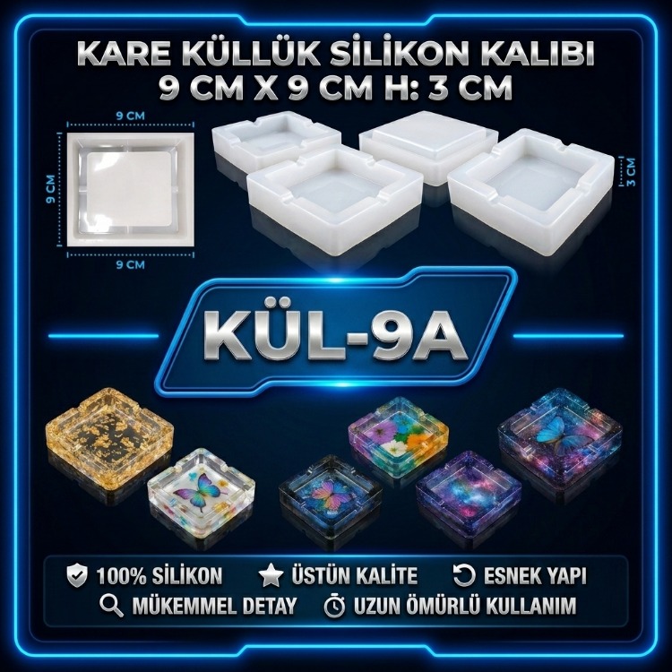 KÜL TABLASI SİLİKON KALIBI