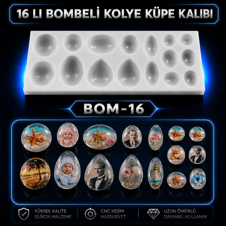 BOMBELİ KOLYE KÜPE KALIBI BOM-16
