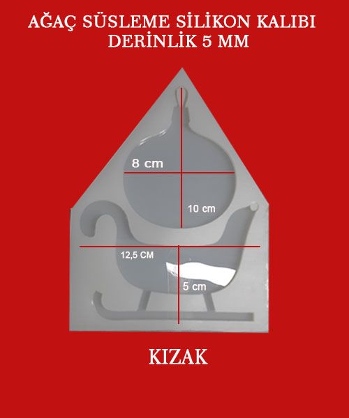 Ağaç Süs Kalıbı Kızak