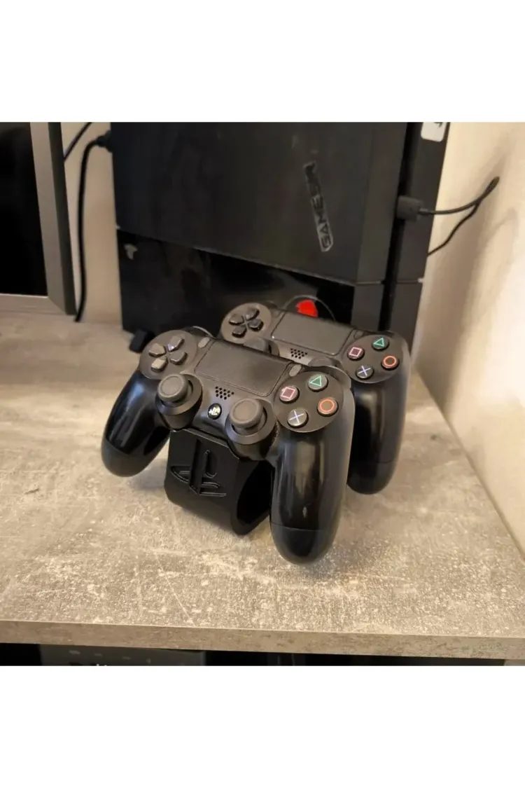 İkili PS4 Joystick Standı – Minimalist ve Şık Düzenleyici