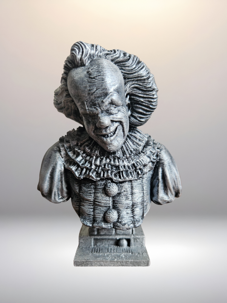 Pennywise The Dancing Clown - It - Büst - Figür - 12 CM El Boyaması PLA PLastik