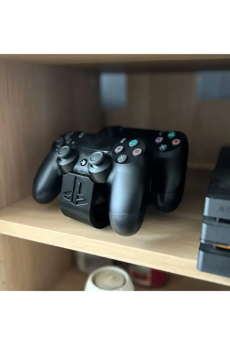 İkili PS4 Joystick Standı – Minimalist ve Şık Düzenleyici
