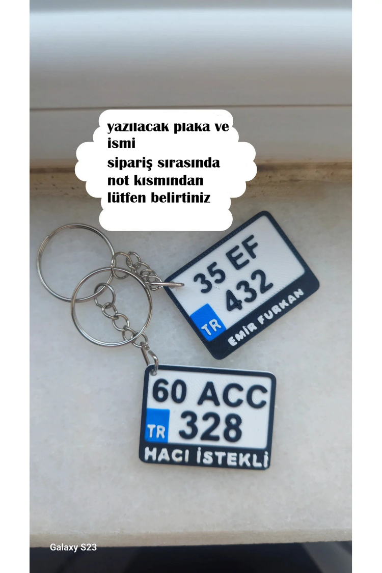 Motorsiklet Kişiye Özel Isimli Motor Plakalik Anahtarlık - Hediyelik Anahtarlık