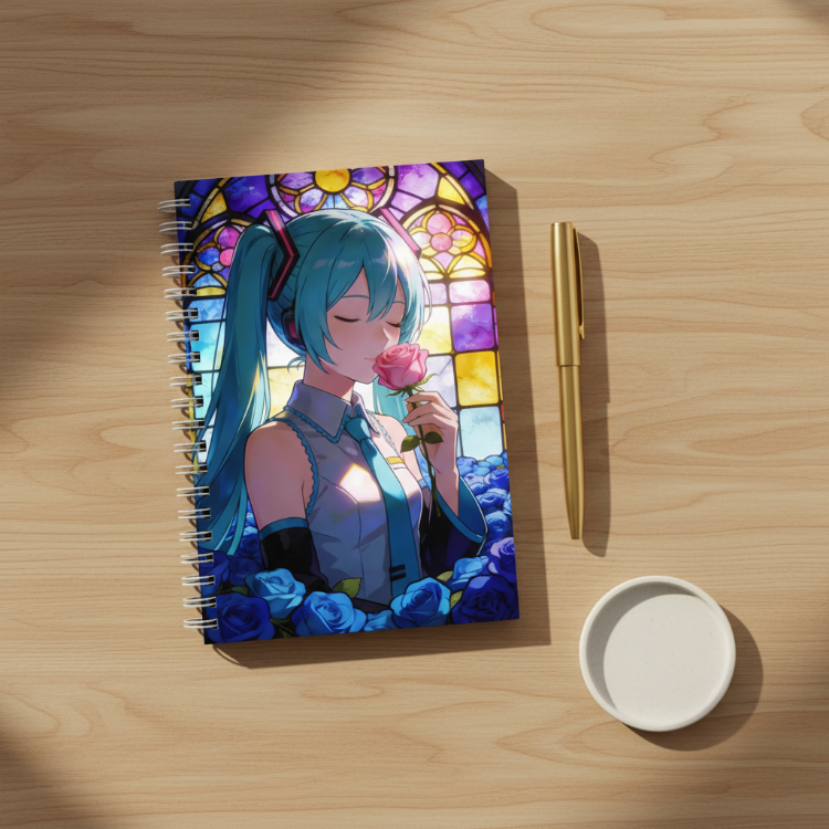 Hatsune Miku Defter A5 | Spiral Anime Defteri