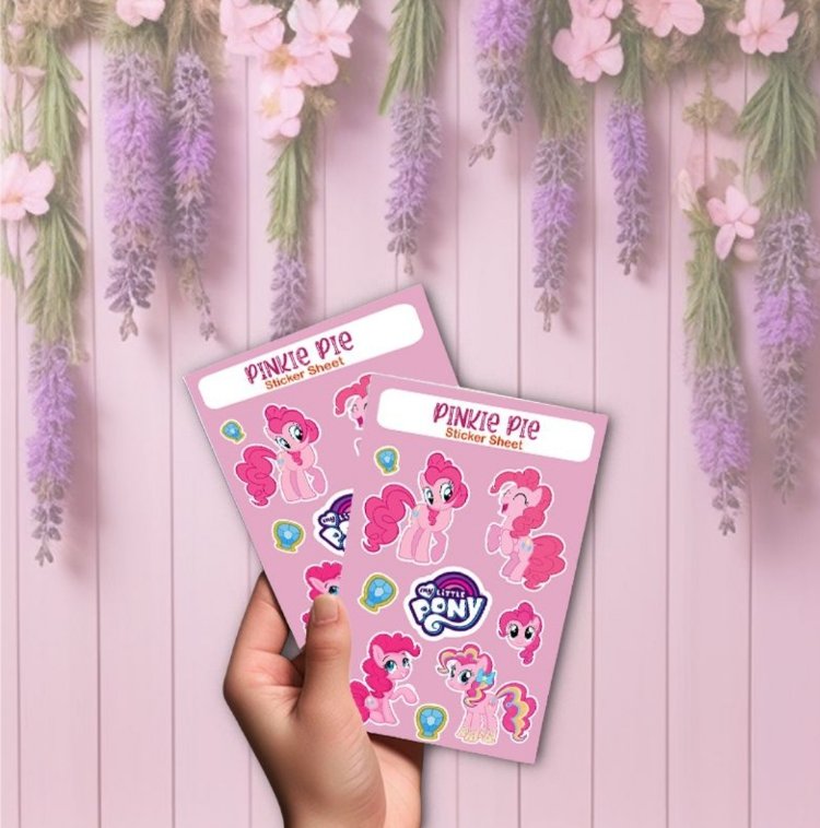 Pinkie pie A6 Sticker