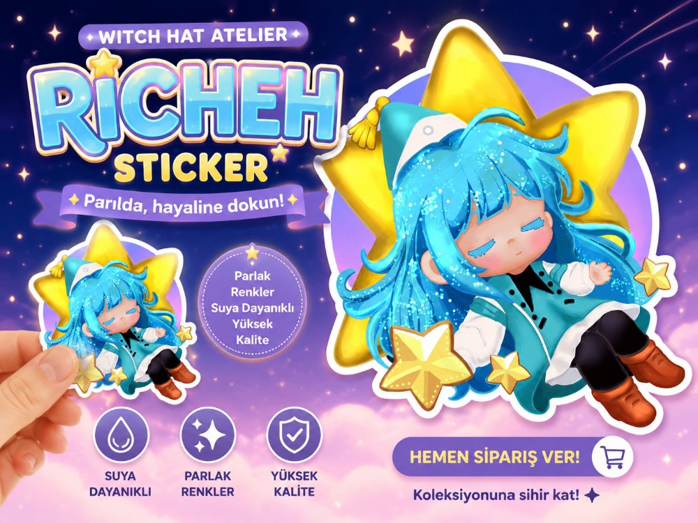 Richeh Sticker (Witch Hat Atelier)