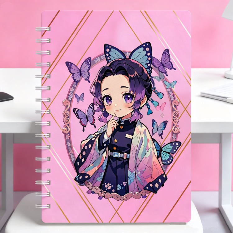 Shinobu Kocho Spiral Defter - Demon Slayer Defter