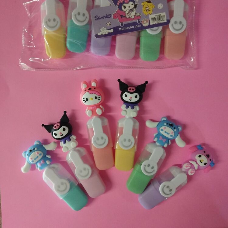 Sanrio Fosforlu Kalemler