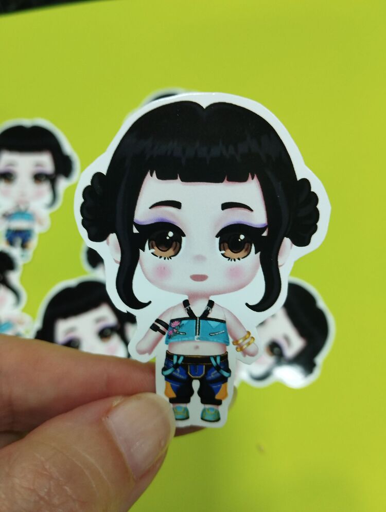 Kpop Demon Hunter Zoey Sticker 