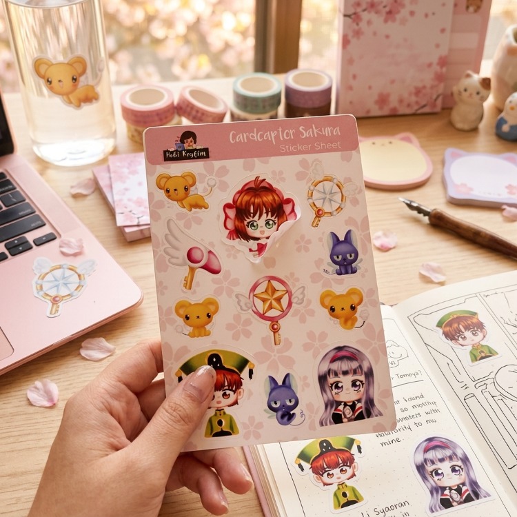 Cadcaptor Sakura Sticker Sayfası