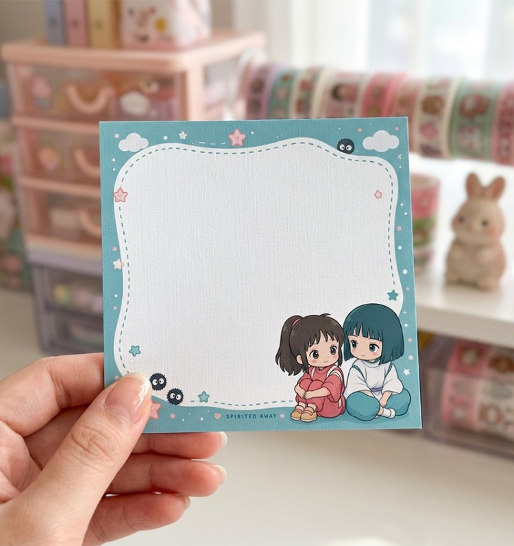 Spirited Away Kawaii Memopad