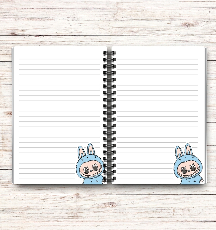 Mavi Labubu Defter