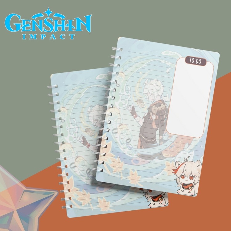 Genshin Impact Kazuha Temalı Defter