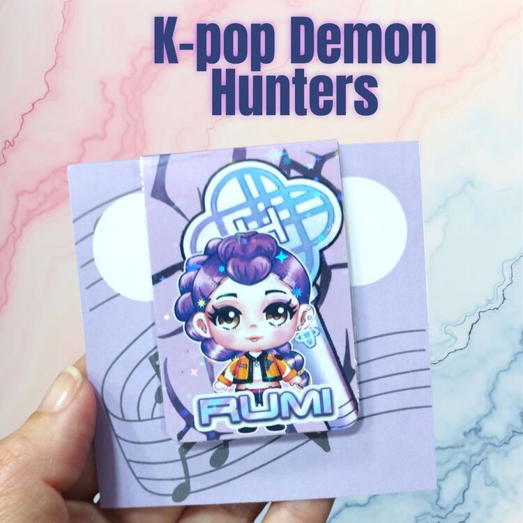 K-pop Demon Hunter Rumi Mıknatıslı Ayracı