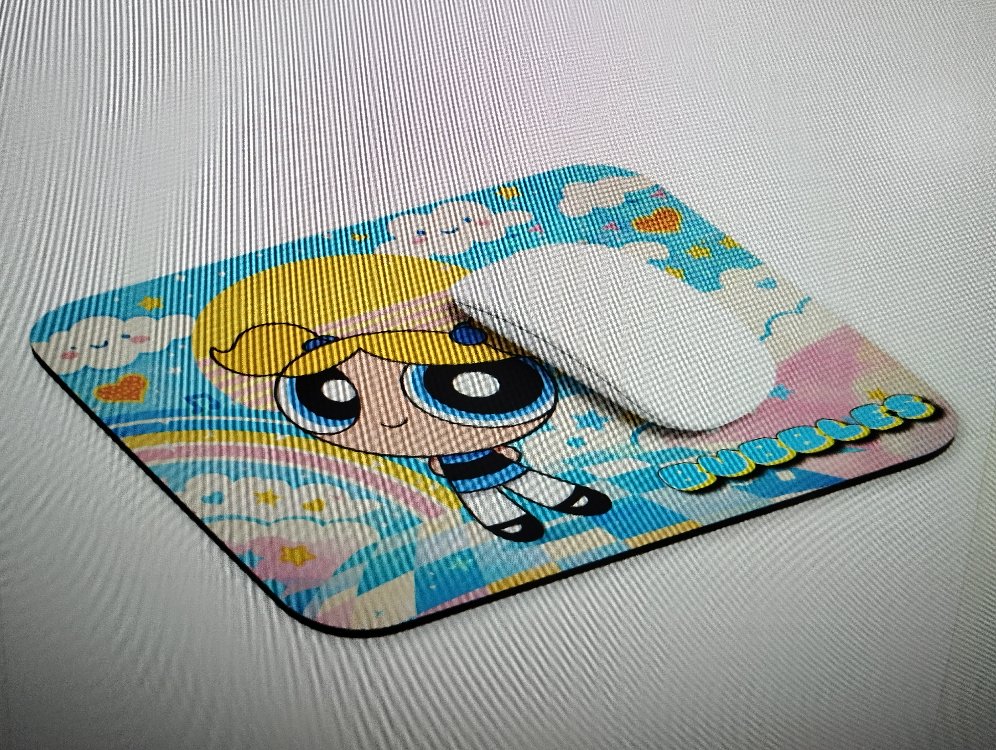 Powerpuffgirl Bubbles Mouse Pad