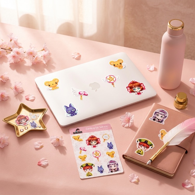 Cadcaptor Sakura Sticker Sayfası