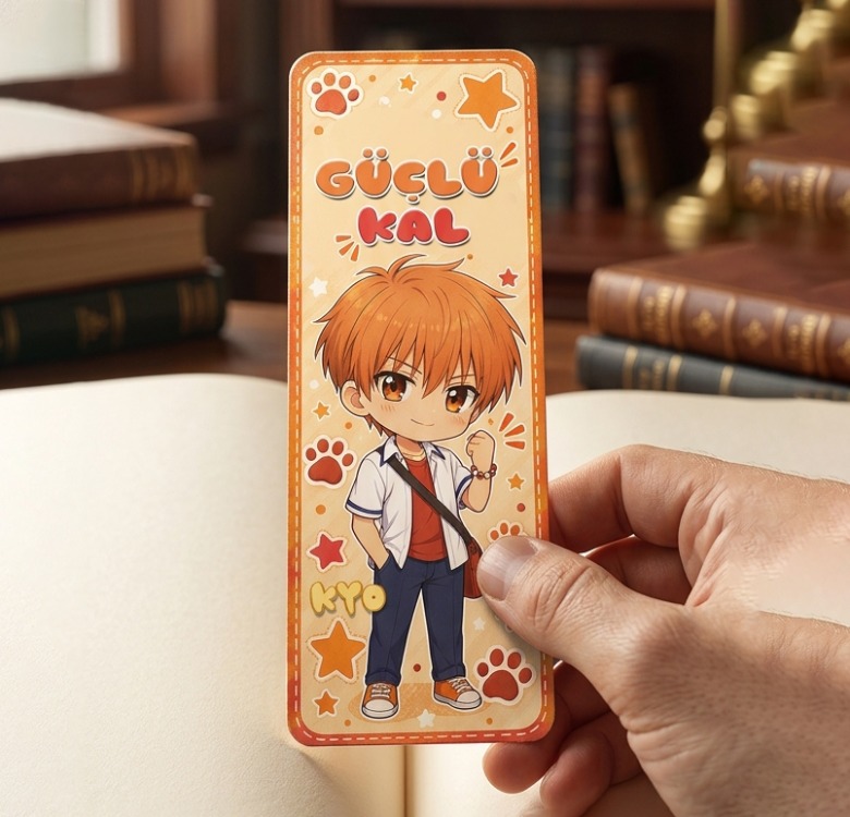 Fruits Basket Anime Kitap Ayracı | Tohru • Kyo • Yuki Kitap Ayracı