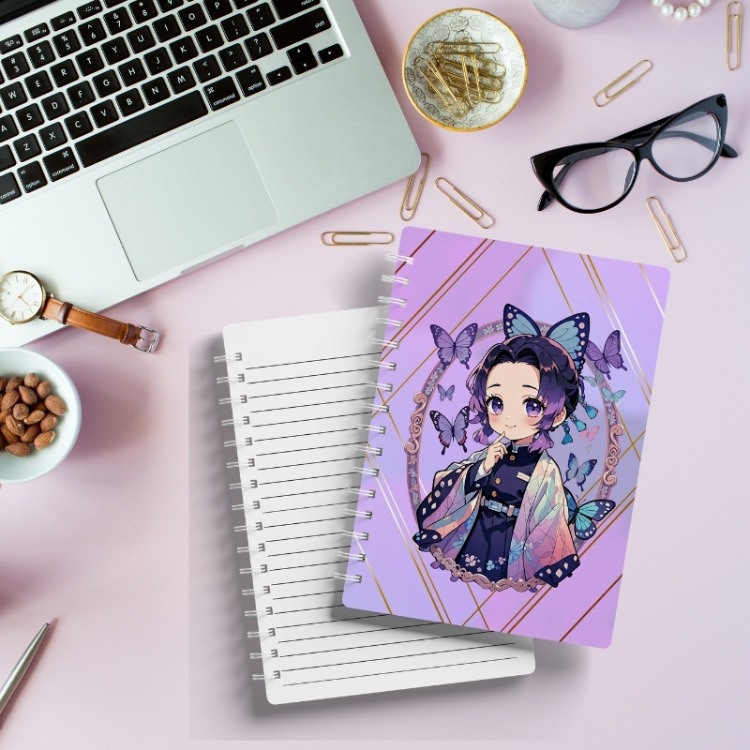 Shinobu Kocho Spiral Defter - Demon Slayer Defter