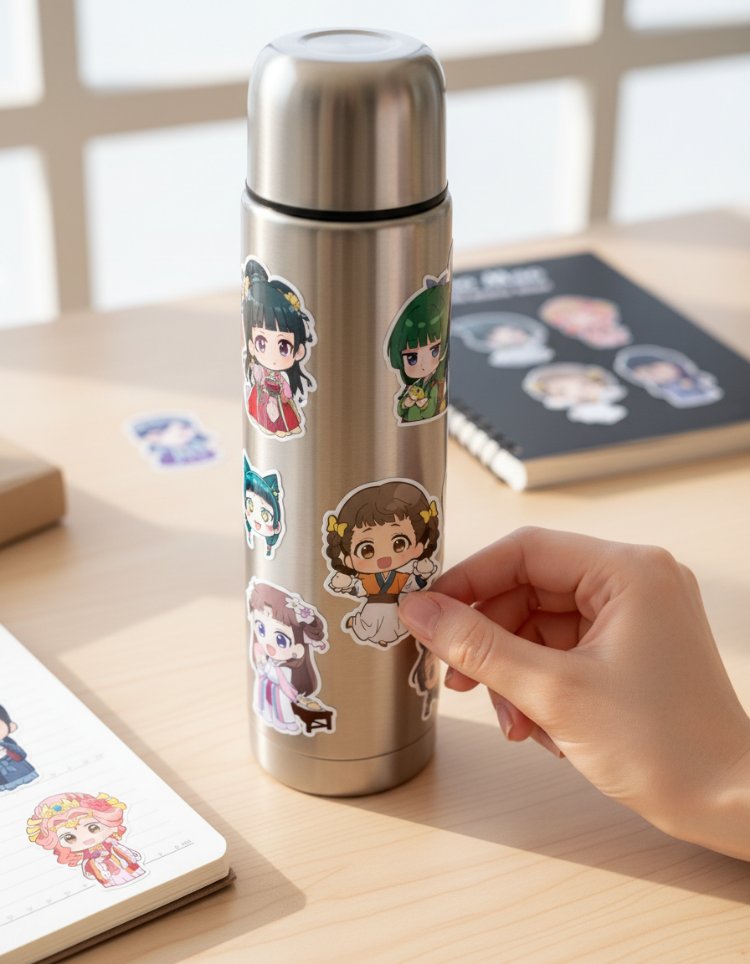 Mao Mao Chibi Sticker Seti
