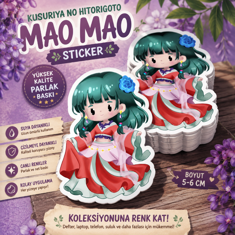 ✨ Kusuriya no Hitorigoto Mao Mao Chibi Sticker ✨