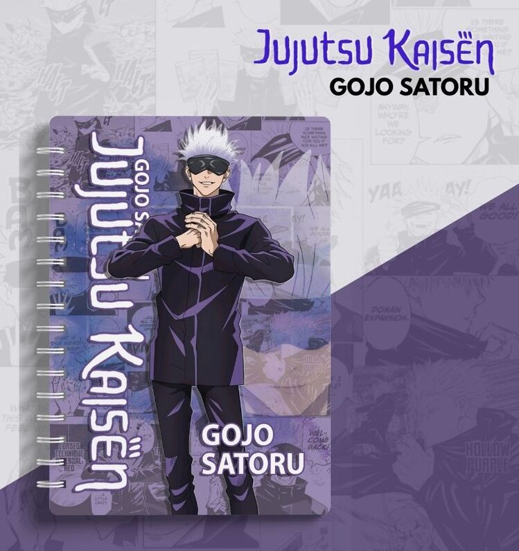 Jujutsu Kaisen Özel Tasarım Defter