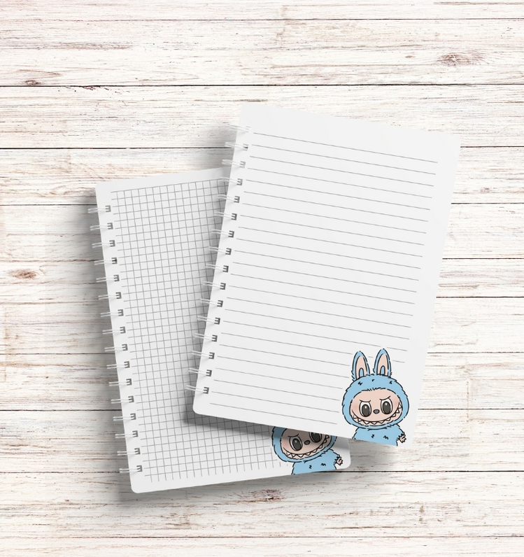 Mavi Labubu Defter