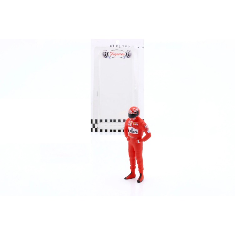 Michael Schumacher Ferrari figürü 1:18