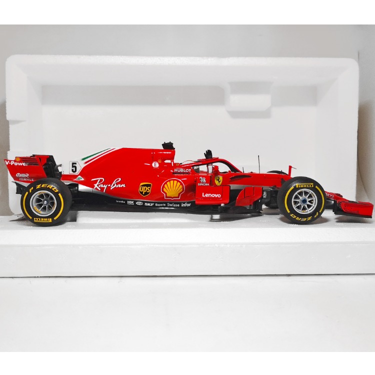Ferrari SF71-H (2018) Vettel 1:18 BBR