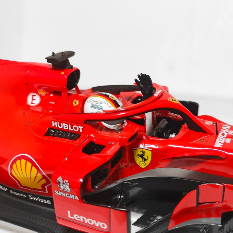 Ferrari SF71-H (2018) Vettel 1:18 BBR