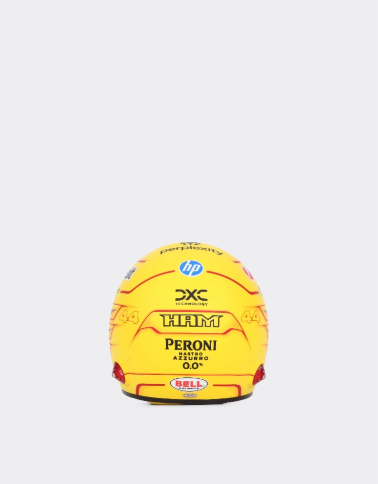 Lewis Hamilton Ferrari kaskı (2025) 1:2 Bell