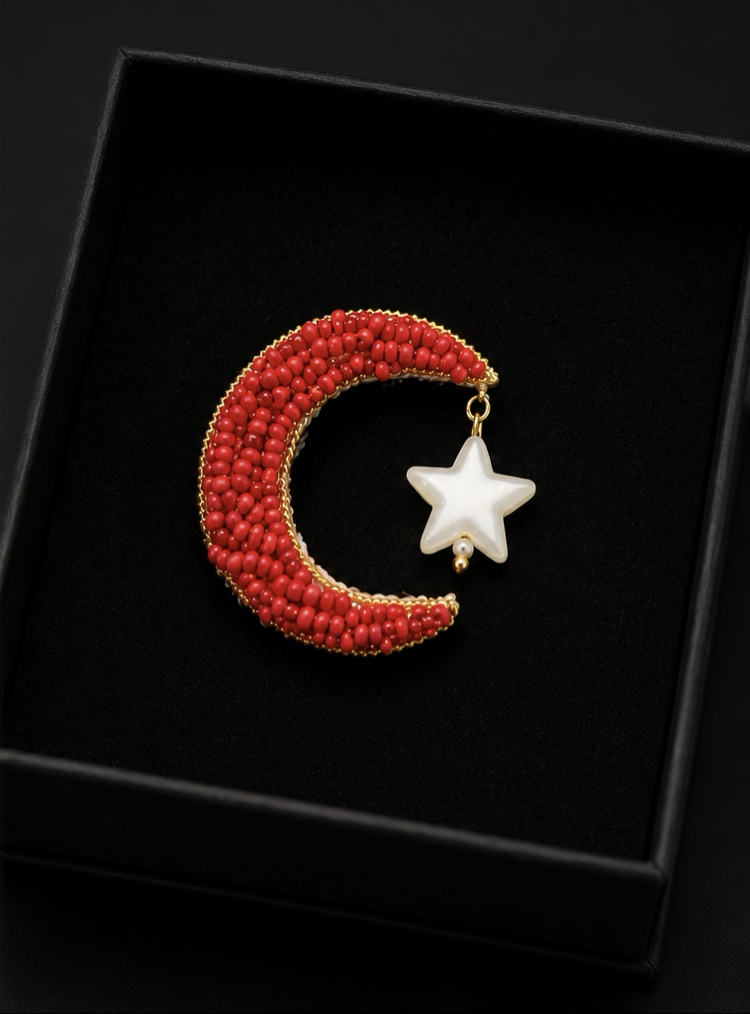 Ayyıldız Broş