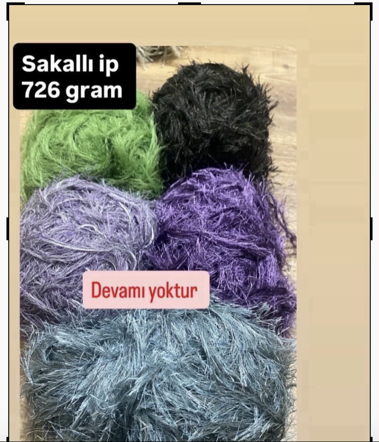 Sakallı ip 726 gram 