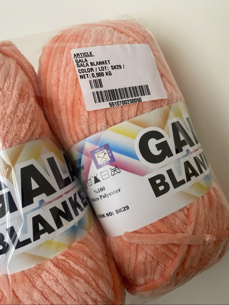 Gala blanket Kadife ip