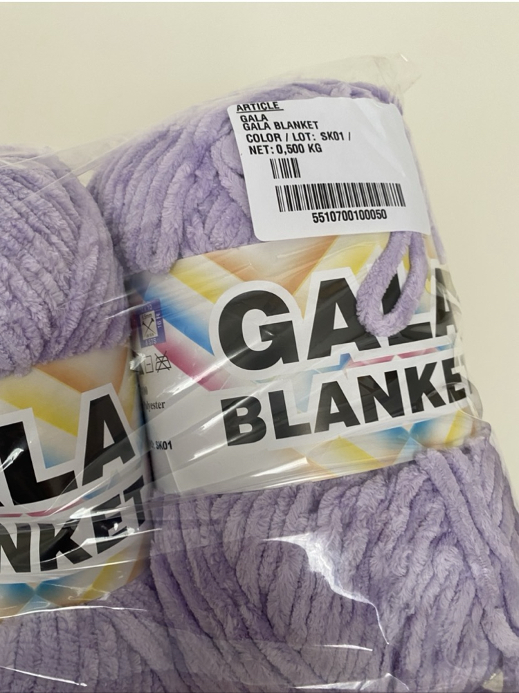 Gala blanket kadife ip