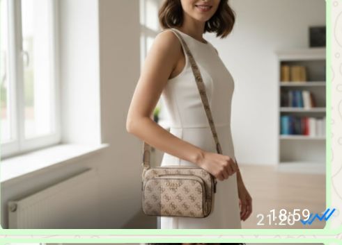 Gold Detaylı Guess Stilinde Pratik