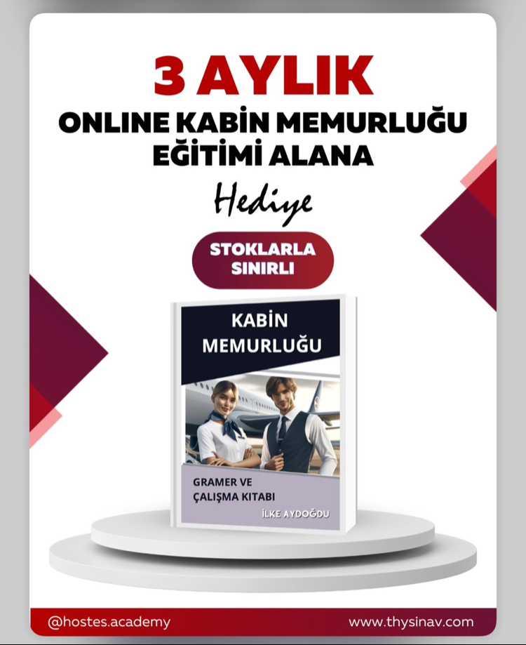 THY-AJET—PGS-TGS SINAV VE MÜLAKAT İNGİLİZCE HAZIRLIK ONLINE EĞİTİM