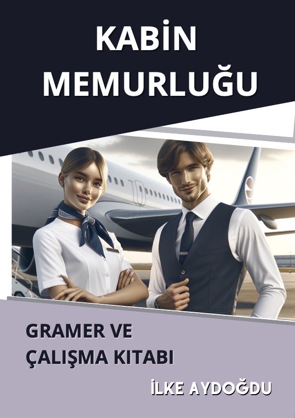(A2-B1) Kabin Memurluğu Gramer ve Çalışma Kitabı