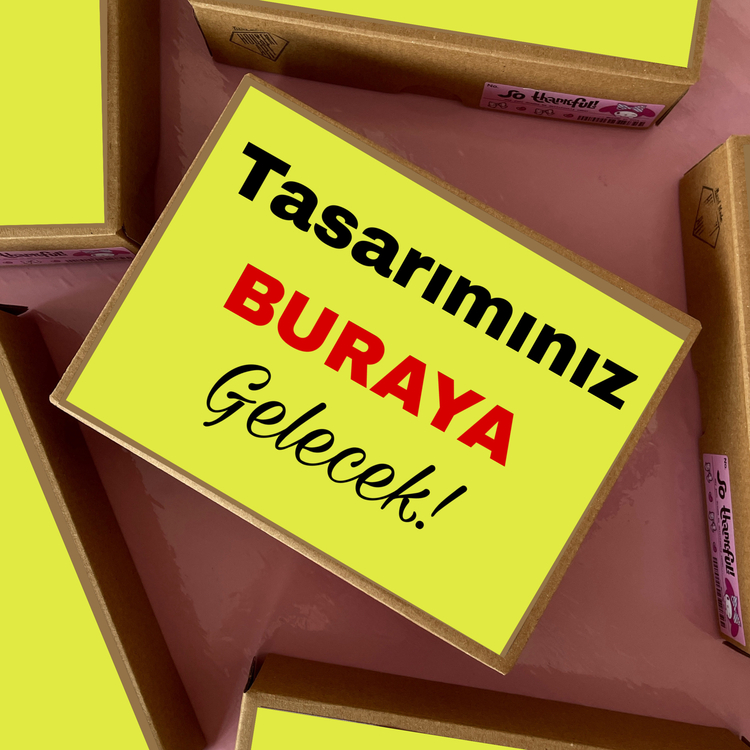 Kişiye Özel Baskılı Kutulu Gönderim