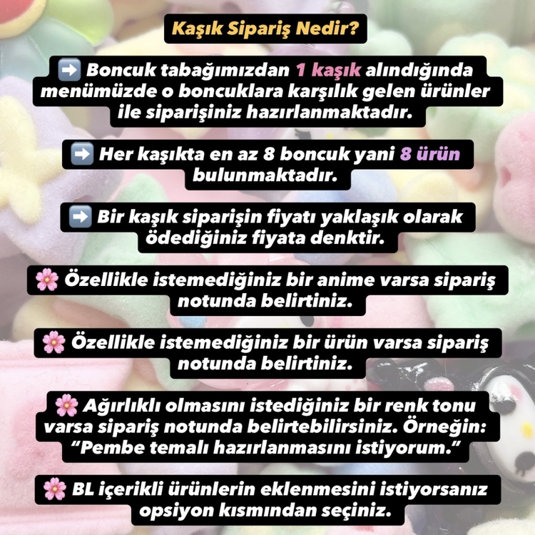 Kaşık Sipariş 