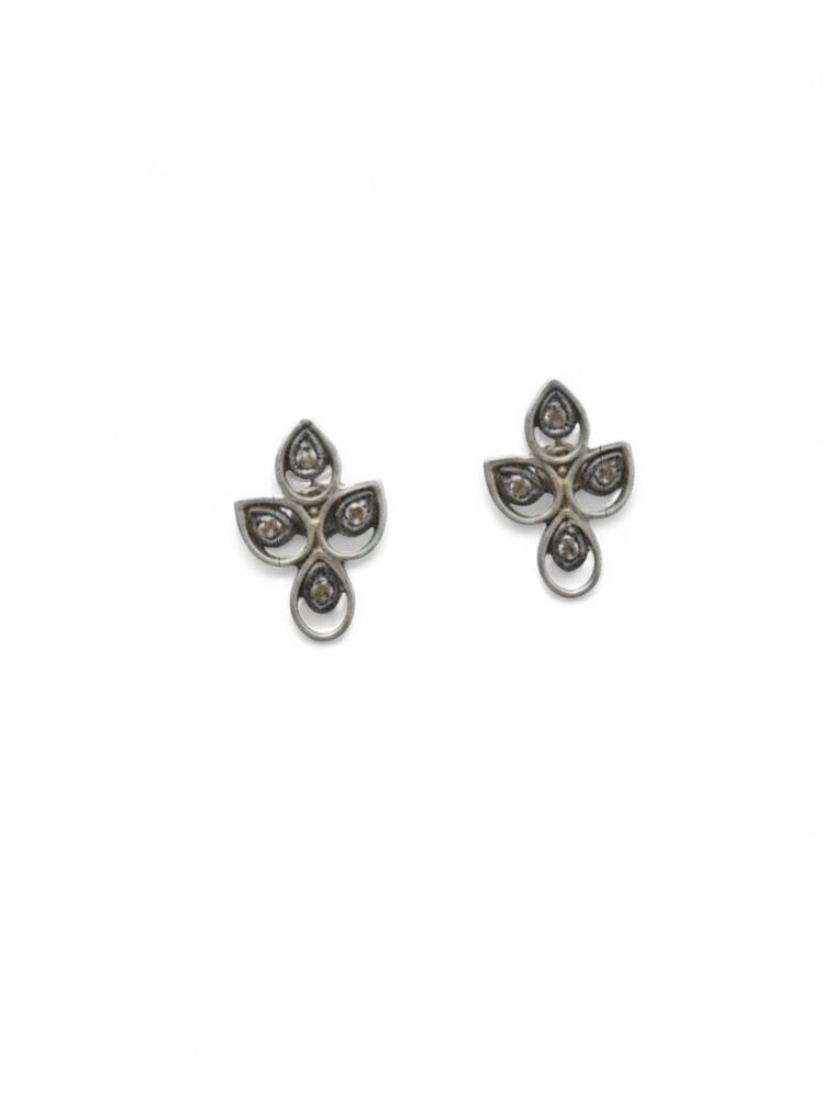 0.12 CT PIRLANTA 925 AYAR GÜMÜŞ KÜPE