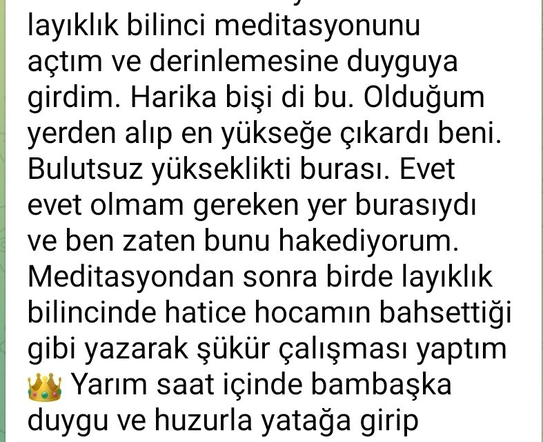 Layıklık Bilinci Masterclass