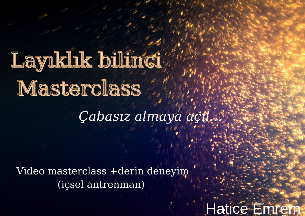 Layıklık Bilinci Masterclass