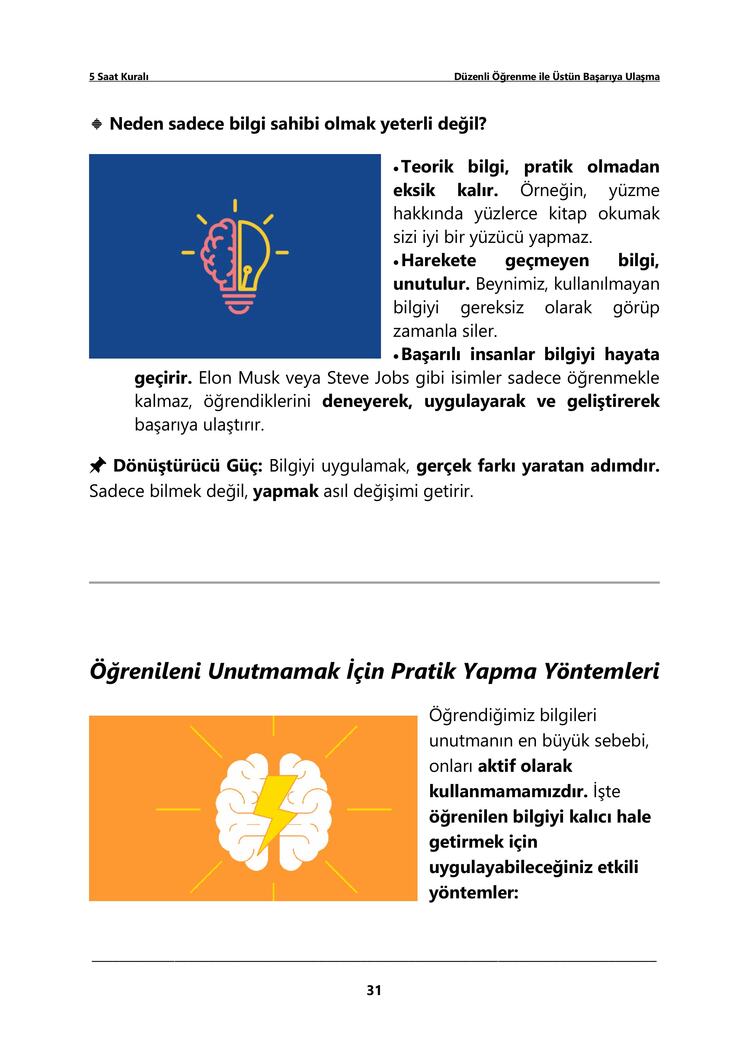 5 Saat Kuralı: Düzenli Öğrenme ile Üstün Başarıya Ulaşma