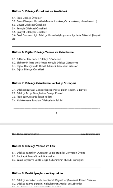 Etkili Dilekçe Yazma Teknikleri